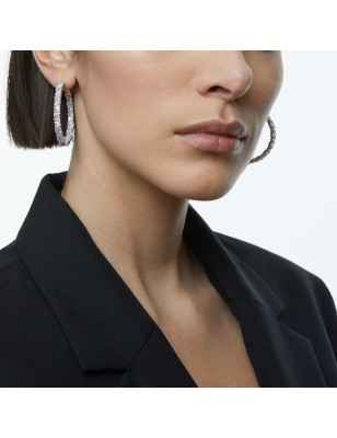 ORECCHINI A CERCHIO ORTYX BIANCHI DONNA SWAROVSKI  5632466 SWAROVSKI