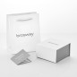 ORECCHINI LUNGHI CON CRISTALLI BIANCHI DONNA BROSWAY SYMPHONIA