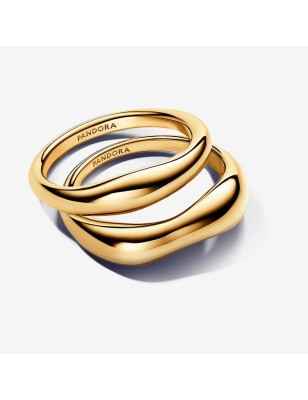 ANELLO LINEA SINUOSA DIVISIBILE COLOR ORO MIS.52 PANDORA 163264C00-52 PANDORA