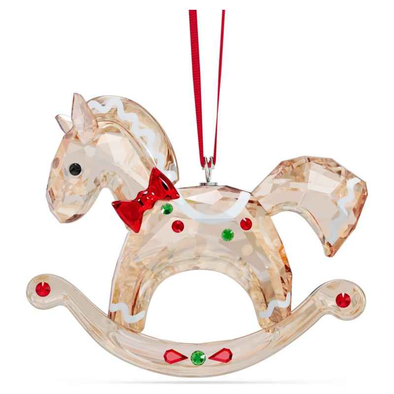 DECORAZIONE HOLIDAY CHEERS CAVALLO A DONDOLO SWAROVSKI DECORAZIONE HOLIDAY CHEERS CAVALLO A DONDOLO SWAROVSKI