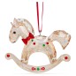 DECORAZIONE HOLIDAY CHEERS CAVALLO A DONDOLO SWAROVSKI DECORAZIONE HOLIDAY CHEERS CAVALLO A DONDOLO SWAROVSKI