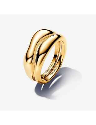 ANELLO LINEA SINUOSA DIVISIBILE COLOR ORO MIS.54 PANDORA 163264C00-54 PANDORA