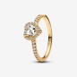 ANELLO CUORE IN RILIEVO COLOR ORO MIS.50 DONNA PANDORA