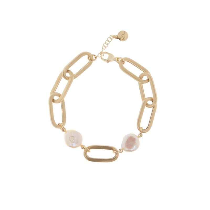 BRACCIALE DUE PERLE BAROCCHE PERLE CHIC DONNA AQUAFORTE 
