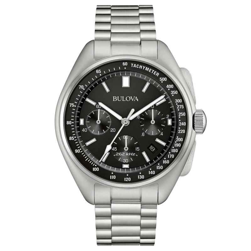 OROLOGIO CRONOGRAFO NERO UOMO BULOVA LUNAR PILOT