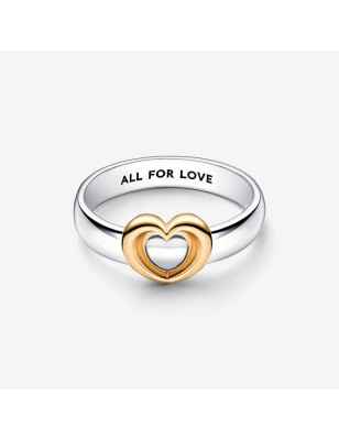 ANELLO CUORE SCORREVOLE ALL FOR LOVE M.50 DONNA PANDORA  162504C00-50 PANDORA