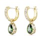 ORECCHINI PENDENTI TAGLIO PEAR VERDI DONNA SWAROVSKI STILLA ORECCHINI PENDENTI TAGLIO PEAR VERDI DONNA SWAROVSKI STILLA