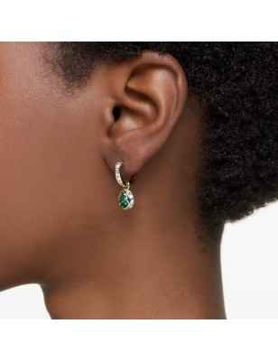 ORECCHINI PENDENTI TAGLIO PEAR VERDI DONNA SWAROVSKI STILLA 5662922 SWAROVSKI