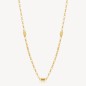 COLLANA ACCIAIO PVD ORO LOGAN UOMO BROSWAY 