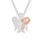 COLLANA ANGELO CON LETTERA P DONNA ROBERTO GIANNOTTI 