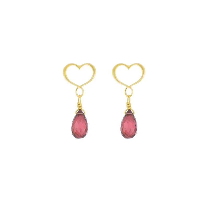 ORECCHINI CUORE MAMAN GOCCIA GRANATO ROSSO FRANGE DONNA MAMAN ET SOPHIE ORECCHINI CUORE MAMAN GOCCIA GRANATO ROSSO FRANGE DONNA MAMAN ET SOPHIE