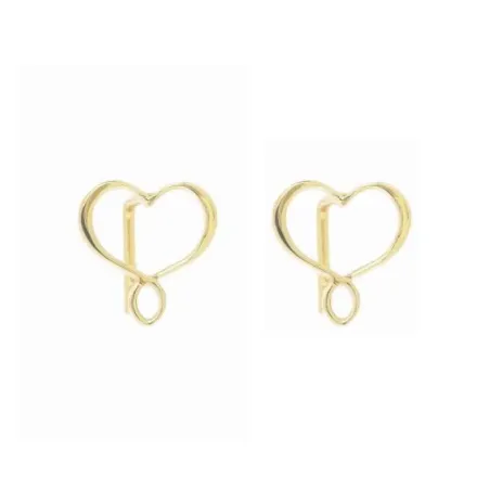 ORECCHINI LOBO CUORE LOGO DONNA MAMAN ET SOPHIE 