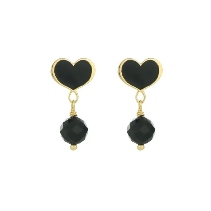 ORECCHINI LOBO CUORE MAMAN ONDA NERA DONNA MAMAN ET SOPHIE ORECCHINI LOBO CUORE MAMAN ONDA NERA DONNA MAMAN ET SOPHIE