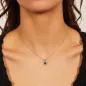 COLLANA DIAMOND ZIRCONE TONDO VERDE DONNA AMEN COLLANA DIAMOND ZIRCONE TONDO VERDE DONNA AMEN