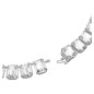 COLLANA BIANCA DONNA SWAROVSKI MILLENIA COLLANA BIANCA DONNA SWAROVSKI MILLENIA