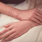 BRACCIALE 18KT CROCE POLVERE DIAMANTI MAMAN ET SOPHIE