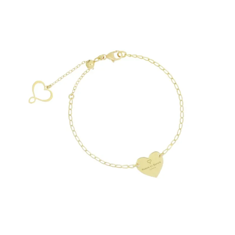 BRACCIALE ARCHIVIO CUORE DONNA MAMAN ET SOPHIE 