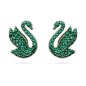 ORECCHINI LOBO ICONIC SWAN VERDE DONNA SWAROVSKI ORECCHINI LOBO ICONIC SWAN VERDE DONNA SWAROVSKI