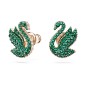 ORECCHINI LOBO ICONIC SWAN VERDE DONNA SWAROVSKI ORECCHINI LOBO ICONIC SWAN VERDE DONNA SWAROVSKI