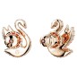 ORECCHINI LOBO ICONIC SWAN VERDE DONNA SWAROVSKI ORECCHINI LOBO ICONIC SWAN VERDE DONNA SWAROVSKI