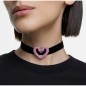COLLANA UNA CUORE ROSA DONNA SWAROVSKI COLLANA UNA CUORE ROSA DONNA SWAROVSKI