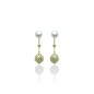 ORECCHINI ARGENTO DORATO DONNA MILUNA LE PERLE ORECCHINI ARGENTO DORATO DONNA MILUNA LE PERLE