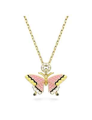 COLLANA IDYLLIA FARFALLA MULTICOLORE DONNA SWAROVSKI 