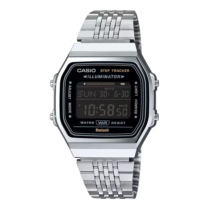 OROLOGIO DIGITALE LCD BLUETOOTH UOMO-DONNA CASIO VINTAGE OROLOGIO DIGITALE LCD BLUETOOTH UOMO-DONNA CASIO VINTAGE