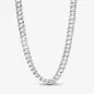 COLLANA CON MAGLIA CUBANA E PAVE' DONNA PANDORA COLLANA CON MAGLIA CUBANA E PAVE' DONNA PANDORA