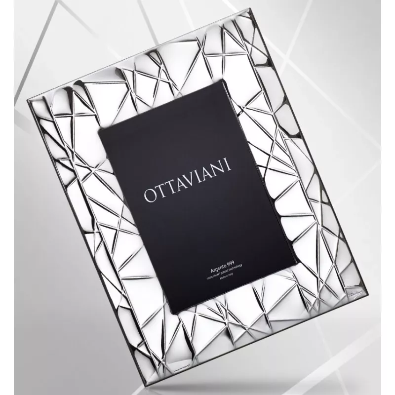 CORNICE PORTAFOTO STAR MICRO SILVER DONNA OTTAVIANI 