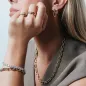 COLLANA MAGLIE BICOLORE ZIRCONI DONNA TI SENTO 