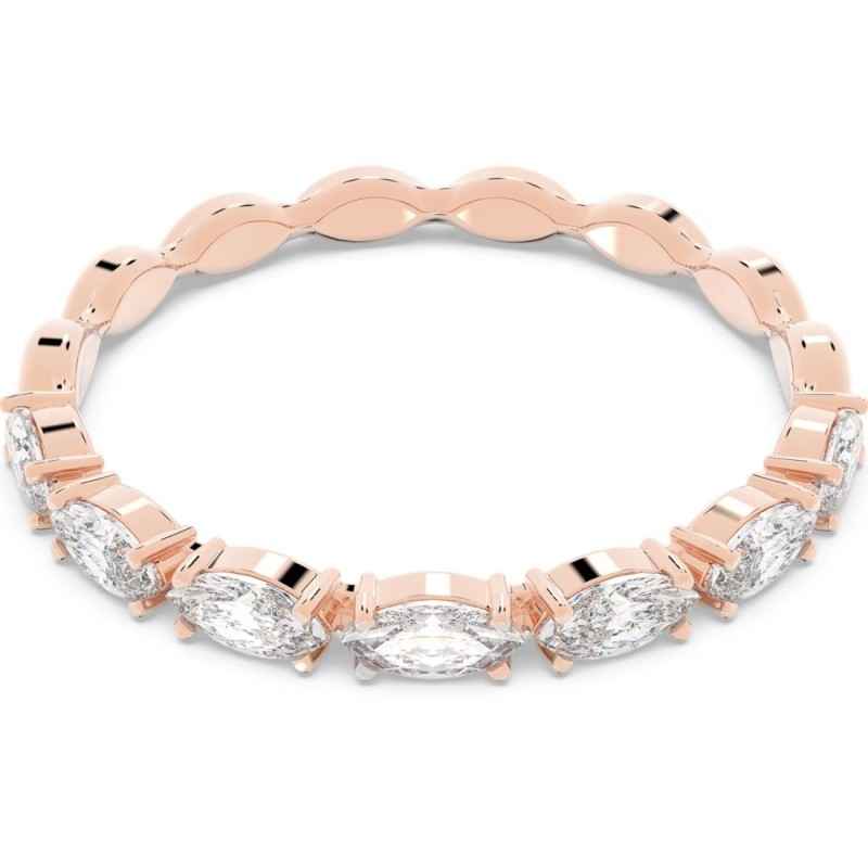 ANELLO DONNA COLOR ORO ROSA SWAROVSKI VITTORE ANELLO DONNA COLOR ORO ROSA SWAROVSKI VITTORE