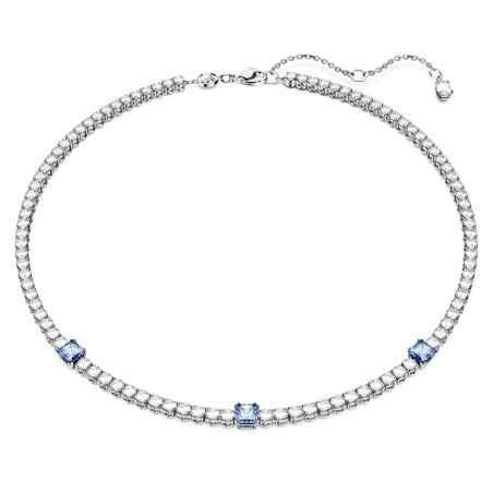 COLLANA MATRIX TENNIS BIANCA E BLU DONNA SWAROVSKI  5666167 SWAROVSKI