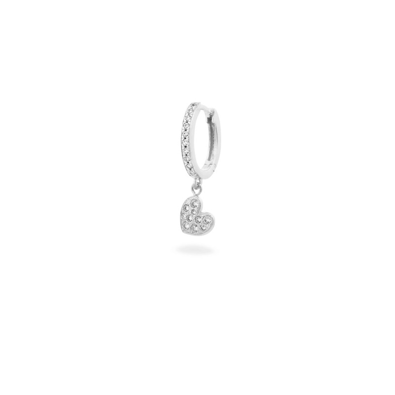 MONORECCHINO CUORE PAVE' SMALL DONNA RUE DES MILLE 