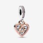 CHARM PENDENTE CUORE INFINITO MAMMA SEI PERFETTA DONNA PANDORA 