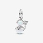 CHARM PENDENTE PUPAZZO DI NEVE OPALE DONNA PANDORA CHARM PENDENTE PUPAZZO DI NEVE OPALE DONNA PANDORA