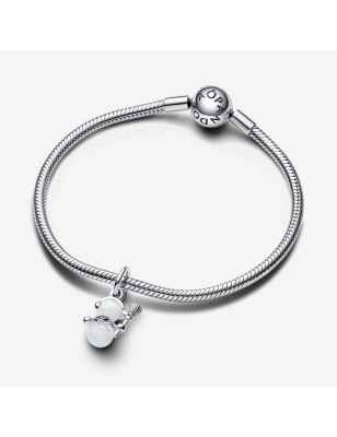 CHARM PENDENTE PUPAZZO DI NEVE OPALE DONNA PANDORA  792981C01 PANDORA