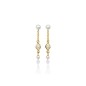 ORECCHINI ARGENTO DORATO DONNA MILUNA LE PERLE ORECCHINI ARGENTO DORATO DONNA MILUNA LE PERLE