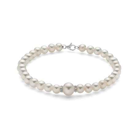 BRACCIALE ORO DONNA MILUNA I DIAMANTI PBR3073V MILUNA