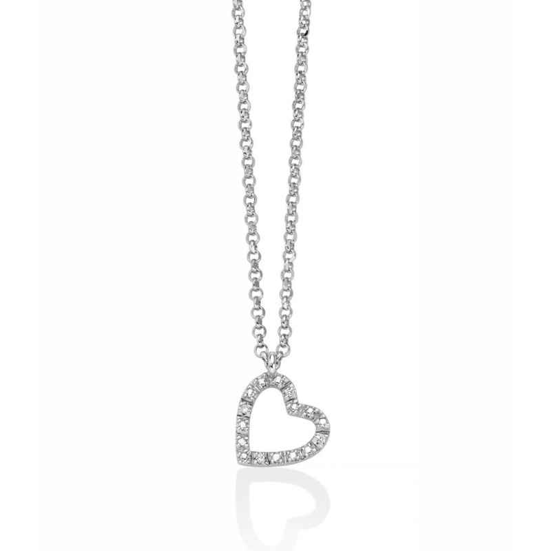 COLLANA CUORE PICCOLO DONNA MILUNA I DIAMANTI COLLANA CUORE PICCOLO DONNA MILUNA I DIAMANTI
