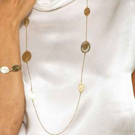 COLLANA LUNGA OVALI PREZIOSI DONNA AQUAFORTE 