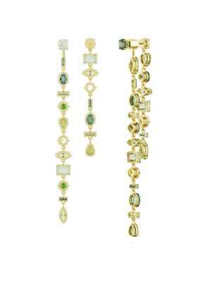 ORECCHINI PENDENTI EXTRA LUNGHI VERDI SWAROVSKI 5657390 SWAROVSKI