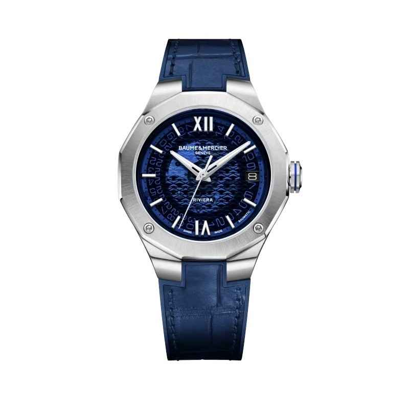OROLOGIO ZAFFIRO BLU UOMO BAUME & MERCIER RIVIERA OROLOGIO ZAFFIRO BLU UOMO BAUME & MERCIER RIVIERA