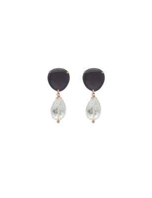 ORECCHINI LADYLIKE STONE BLACK VELVET ROSSOPREZIOSO OC 23054 BV ROSSOPREZIOSO