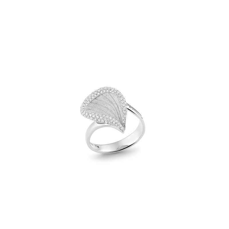 ANELLO ORO BIANCO DONNA ANNAMARIA CAMMILLI RIVAGE ANELLO ORO BIANCO DONNA ANNAMARIA CAMMILLI RIVAGE