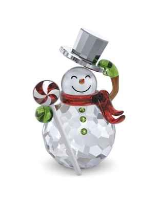 DECORAZIONE PUPAZZO DI NEVE DULCIS SWAROVSKI 5655434 SWAROVSKI