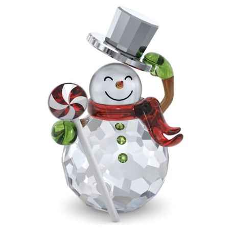 DECORAZIONE PUPAZZO DI NEVE DULCIS SWAROVSKI 5655434 SWAROVSKI