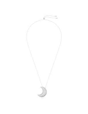 COLLANA PENDENTE LUNA BIANCA DONNA SWAROVSKI 