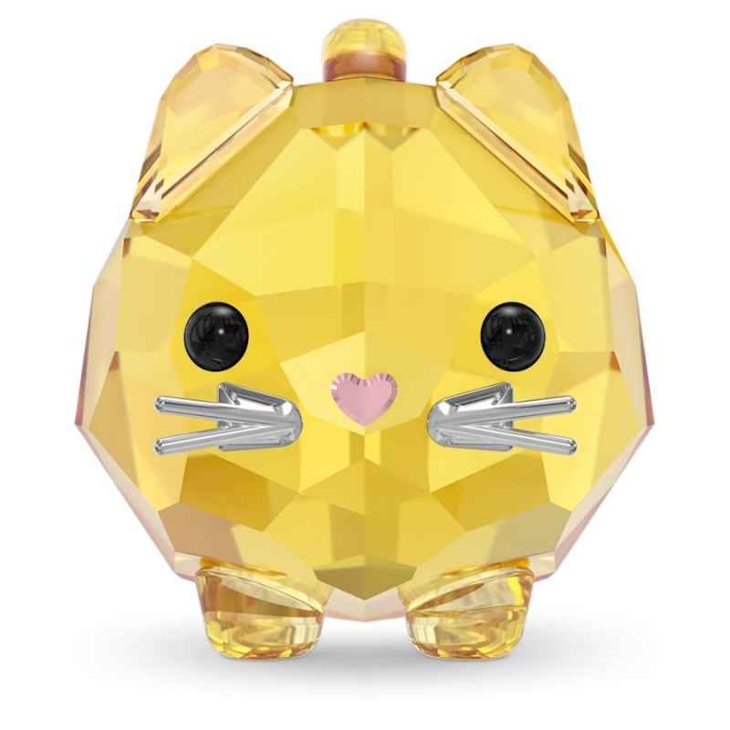 CHUBBY CATS GATTO GIALLO SWAROVSKI CHUBBY CATS GATTO GIALLO SWAROVSKI