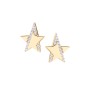 ORECCHINI STELLA DORATA CON ZIRCONI DONNA AMEN 